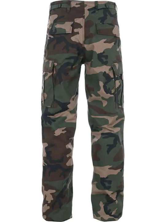 Fostex Garments Военна бермудa Черна