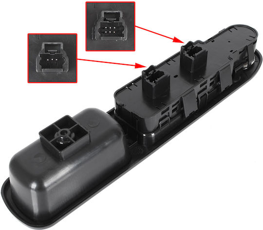 Peugeot 307 00-12 Left Electric Window Mirror Control Panel