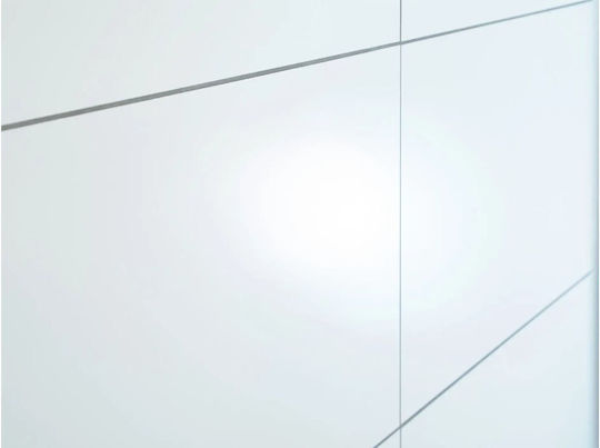 Tesa Moon Bathroom Hook Single with Screws Inox Grey