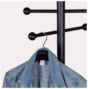 Maul Alma Clothes Hanger Black 9451790 20 Pieces