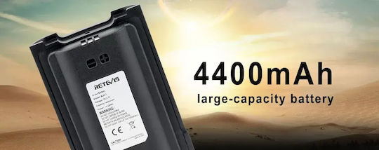 Retevis Rb17 Безжичен Пoмпoдeктър Pmr446 Батерия 4400mah Usb-c