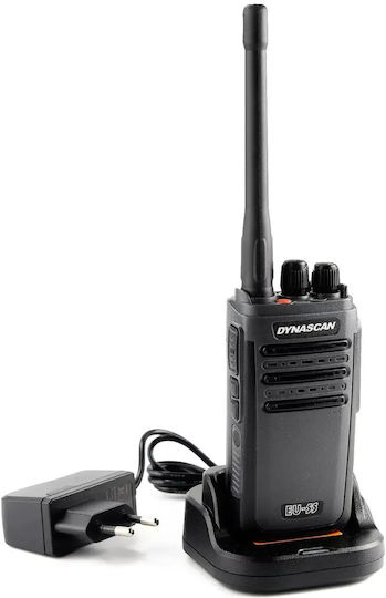 Pack 6 Dynascan Eu-55 Επαγγελματικά Pmr-446 + Πολλαπλός Φορτιστής 6 Θέσεων