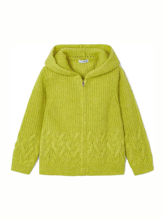 Cardigan pentru copii Tricotat Verde