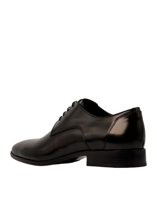 Herrenschuhe aus Lackleder Schwarz