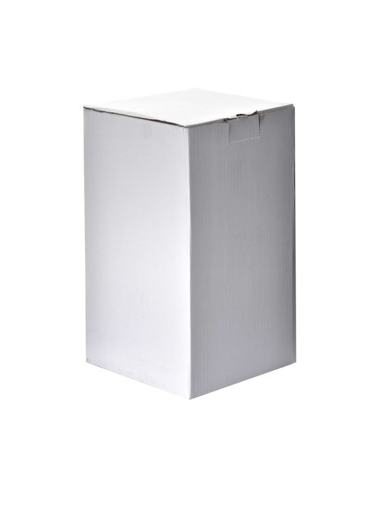 Mondex Dekorative Vase Glas Grau 12xY26cm