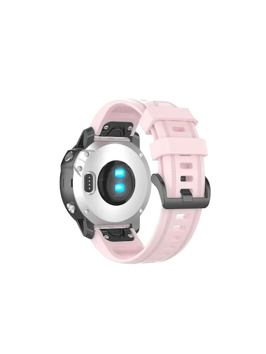 Λουράκι Σιλικόνης Ροζ (Garmin Instinct 2S)