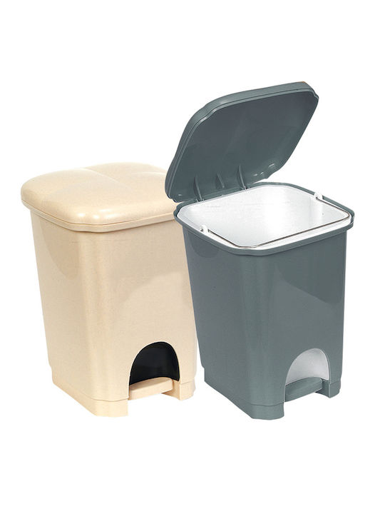 Cyclops Plastic Bathroom Basket 7lt Gray