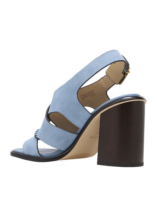 Leather Sandals Blue