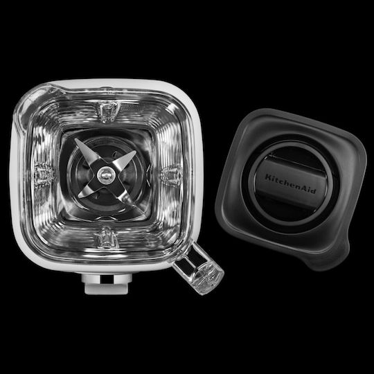 Kitchenaid K400 Artisan Блендер с Голяма Стъклена Каната 1,4 л 1200W Бял