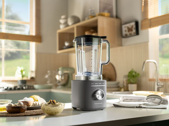 Kitchenaid Μπλέντερ με Πλαστική Κανάτα 2 lt 1200W Γκρι 5KSB2073EDG