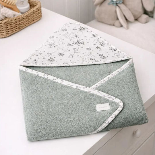 Baby Star Детска Шапка-Худи Халат Верамин 75x75см 9982.ПР.ГК