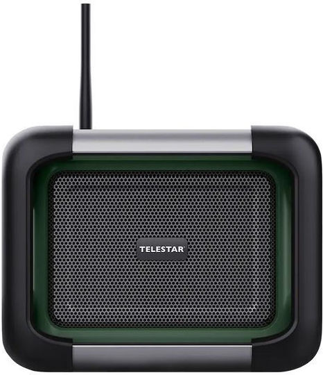 TELESTAR TOP OR 20 Επιτραπέζιο Ραδιόφωνο Επαναφορτιζόμενο DAB+ με Bluetooth και USB Πράσινο
