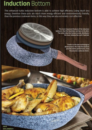 Berlinger Haus Aluminum Pans Set with Stone Interior Coating 3 Pieces