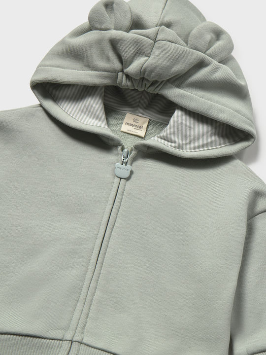Kids Cotton Cardigan Mint