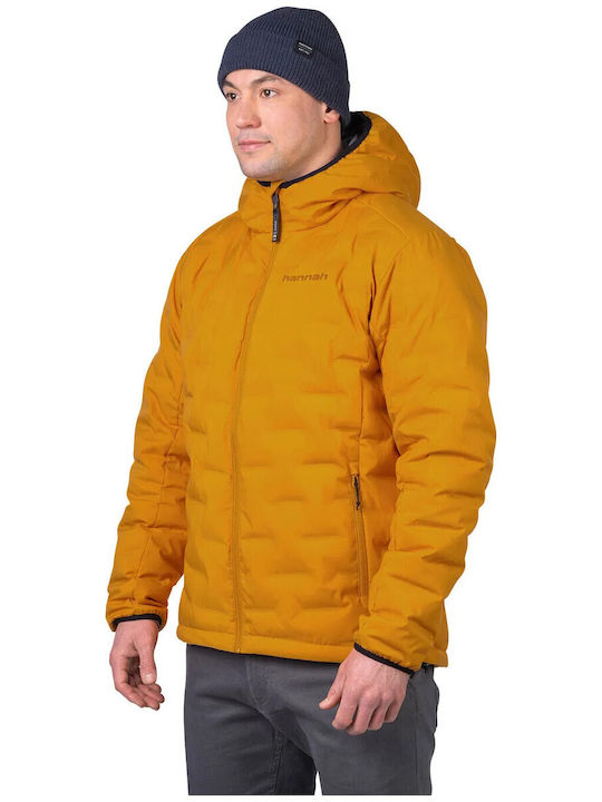 Γυναικείο Μπουφάν για Χειμώνα Yellow