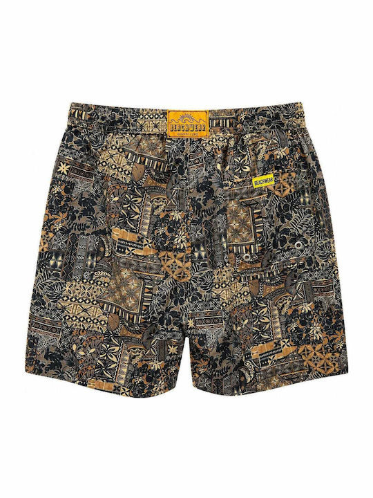 Herren-Bademode Kurze Hosen Camel