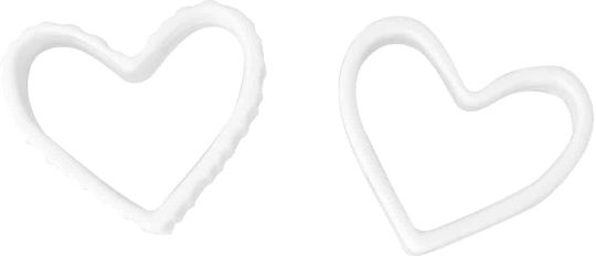 Raeder Serviettenring Porzellan Weiß 2pcs