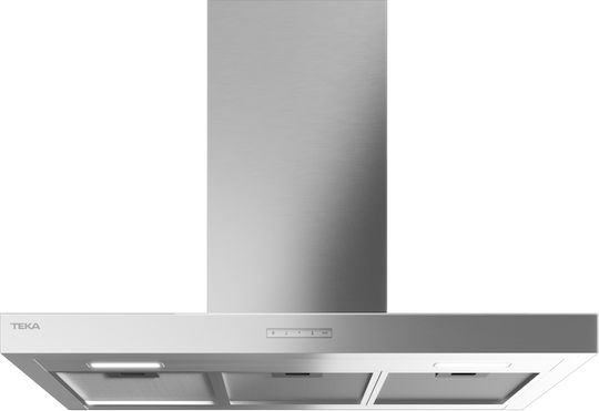 Απορροφητήρας Καμινάδα 90cm Inox