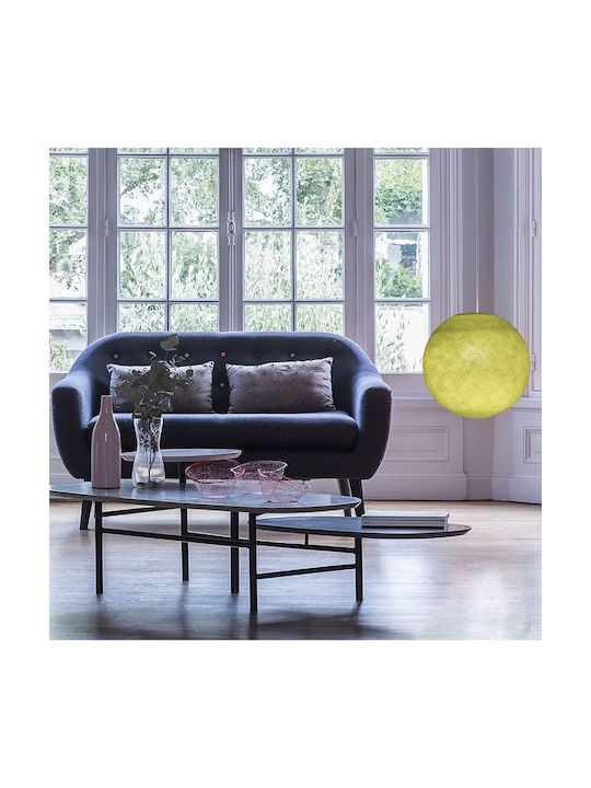 La Case de Cousin Paul Globe Einfaches Licht Kinderdeckenleuchte Deckenleuchte 40W mit Fassung E27 Anise 36x36cm