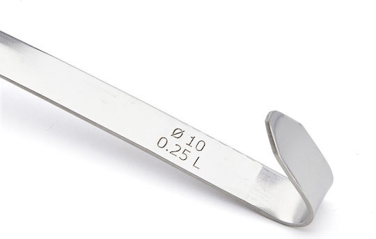 De Buyer Tief Servierlöffel Suppe Rostfreier Stahl Silber 45.5cm