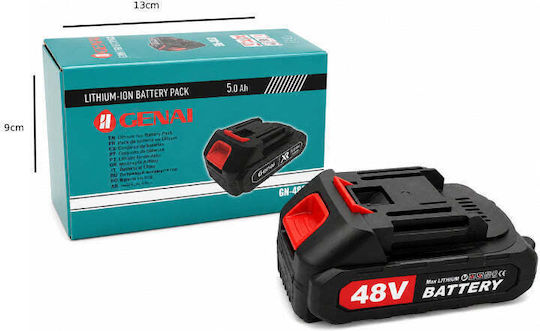 Lithium Werkzeugbatterie 48V mit Batteriekapazität 5Ah