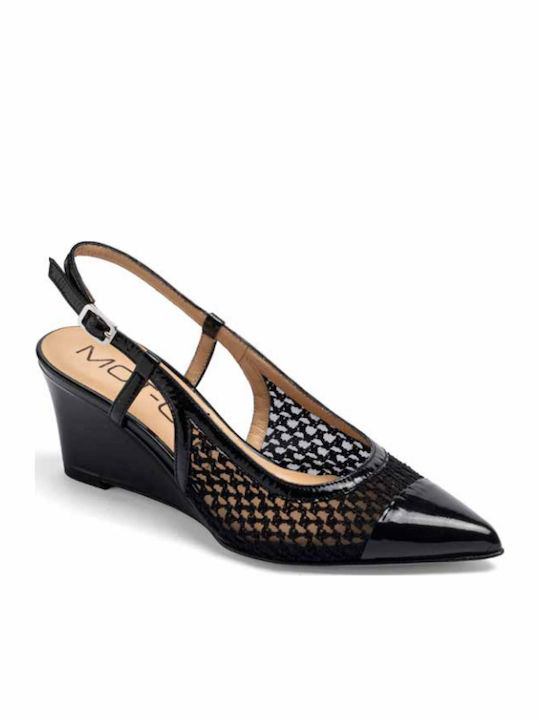 Lackleder Pumps Schwarz