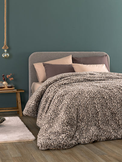 Palamaiki Duvet Cover Queen 220x240cm Deva Grey 840 GSMGsm