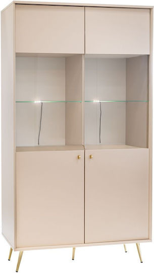 Vitrine Rose 105x40x190cm