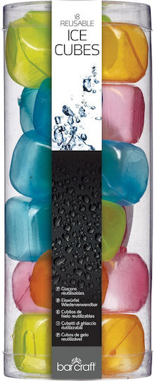 Kitchen Craft Decorative Ice Cubes Plastic 18pcs
