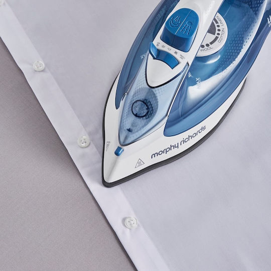 Morphy Richards Steam Iron 2200W with Ceramic Plate and Continuous Steam Supply 35gr/min