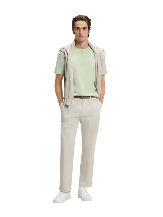 Boss Tricou Cu Mânecă Scurtă Verde Deschis