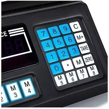 Digitale Elektronische Handelswaage Präzision mit 40kg Maximalgewicht und 5gr Messgenauigkeit