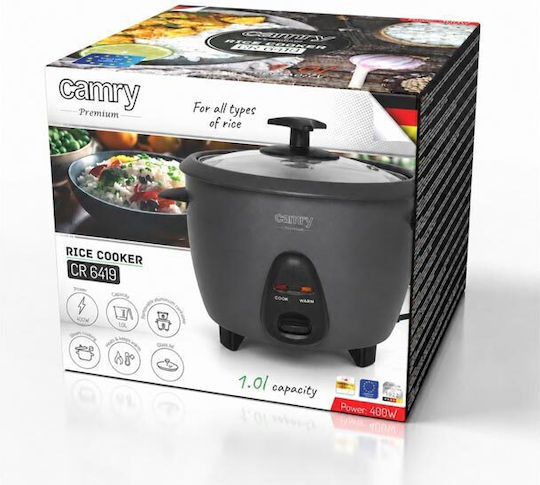 Camry Rice Cooker 400W with Capacity 1lt
