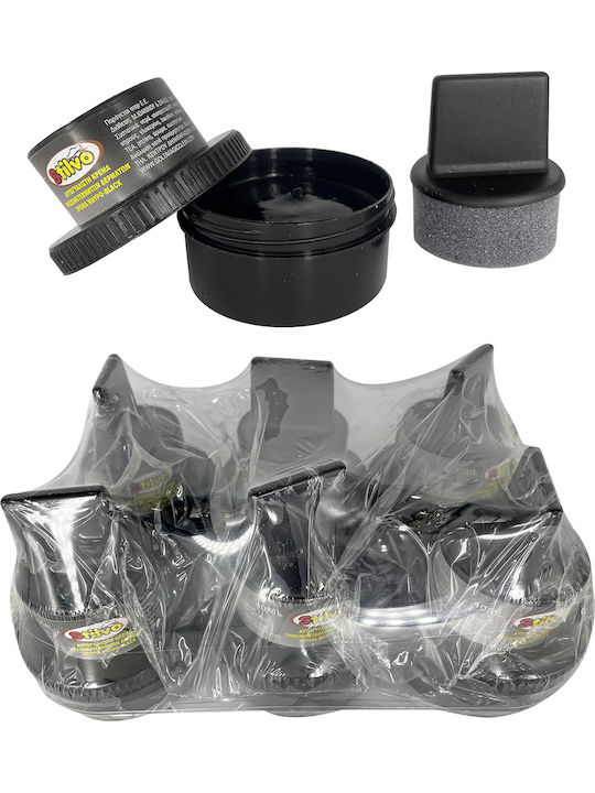 Sidirela Schuhpflegeprodukt Selbstglänzende Schuhpaste Schwarz-Braun 40ml
