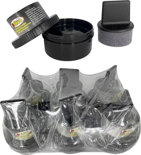 Sidirela Schuhpflegeprodukt Selbstglänzende Schuhpaste Schwarz-Braun 40ml