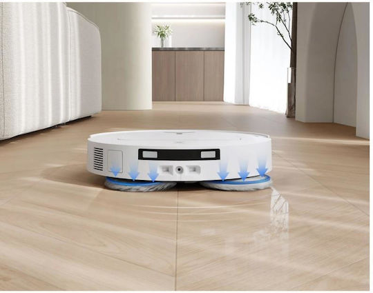 Ecovacs T50 Omni Gen3 Robot Vacuum Cleaner with Laser Mapping & 25000Pa Suction Power White