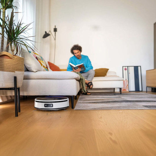 Karcher RVF 7 Comfort Extra Прахосмукачка Робот с Лазерно Картографиране и Всмукателна Мощност 13000Pa Бяла
