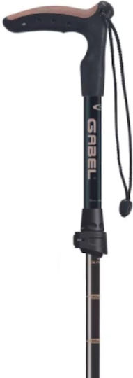 Gabel Compact Trekking Pole 1 Unit Black