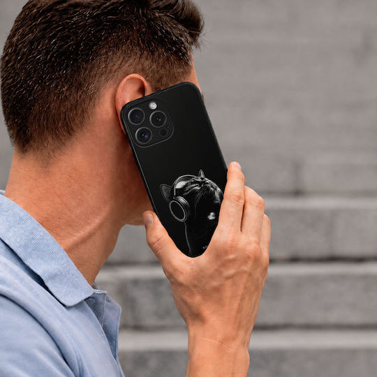 Sonique Men's Edition Xiaomi Xiaomi 15t Pro 5g Audio Kitten Black Mobile Phone Case