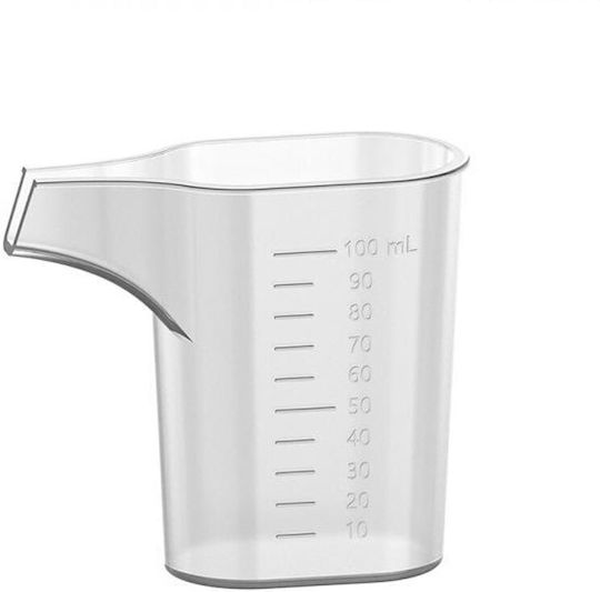 Aparat de calcat vertical de Mână 1400W cu Recipient 220ml Alb