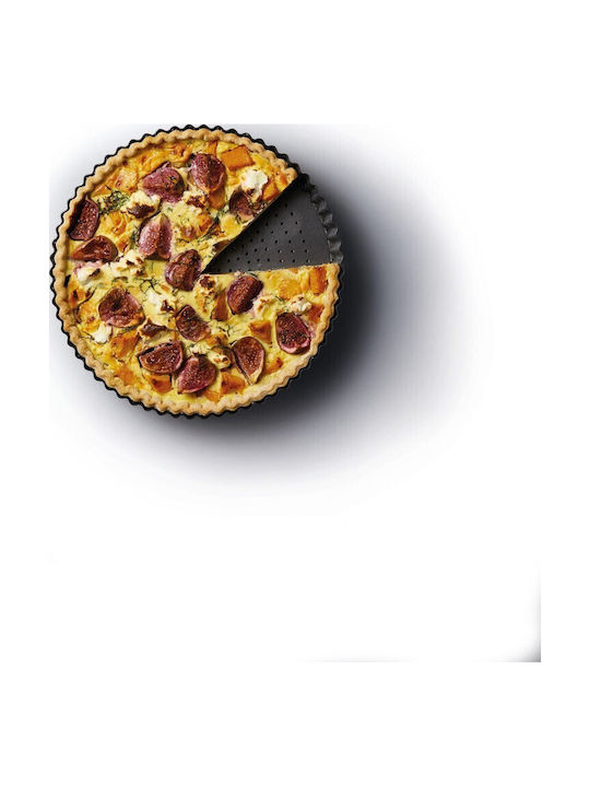 Kitchen Craft Quiche Durchlöchertes Backform aus Aluminium mit Antihaftbeschichtung 30cm