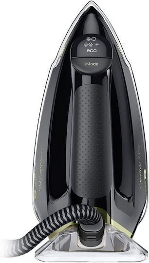 Braun Aparat de Călcat Vertical de Pardoseală 2700W cu Rezervor de 2lt Negru