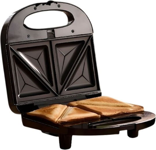 Morphy Richards Sandwich Maker with Non-Stick Removable Plates for 2 Toasts 700W Black