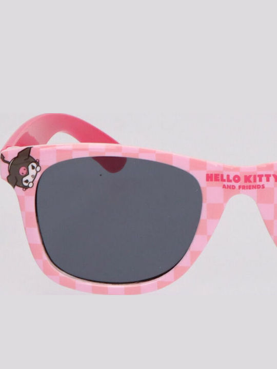 Hello Kitty Детска Шапка С Козирка Текстилна Слънцезащитна Розова