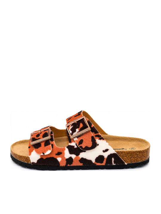 Damen Flatforms SM-MRS-C-26FL-Léopa