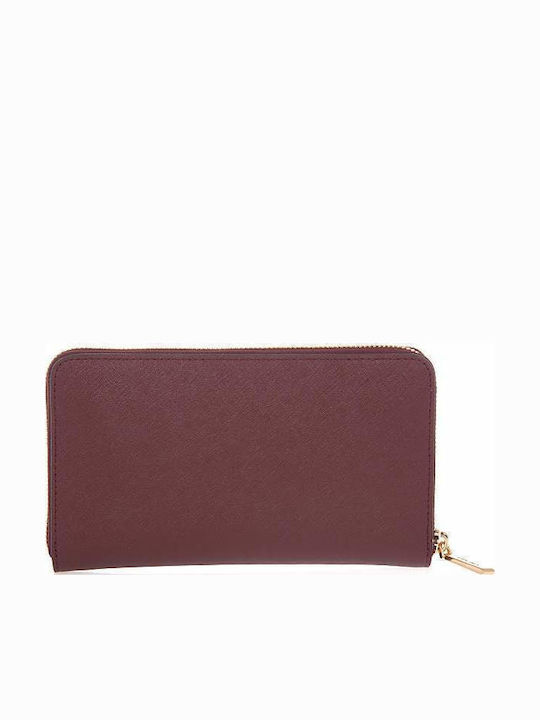 Avril Leather Women's Wallet Burgundy