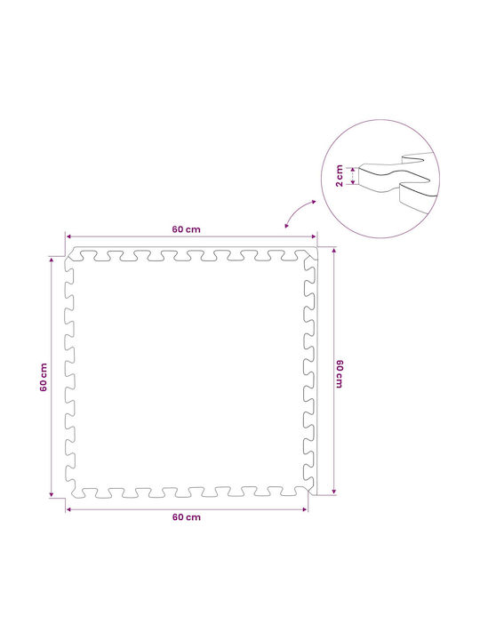 vidaXL 12τμχ 42040750
