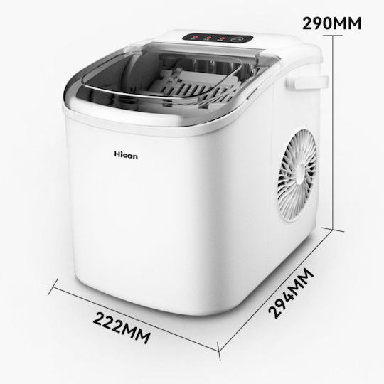 Dasbo Mașină De Gheață Cu Capacitatea De Producere A Gheții De 15kg Pe Zi Și Capacitate De 1.3kg