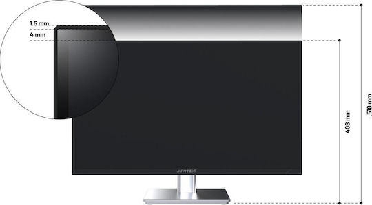 Japannext JN-I270WQHD300F IPS HDR Gaming Monitor 27" QHD 2560x1440 300Hz with Response Time 2ms GTG Grey