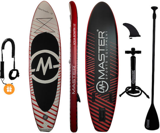 Master Aqua Bowfin Inflatable SUP Board with Length 3m Red Najtanszysport-00002207